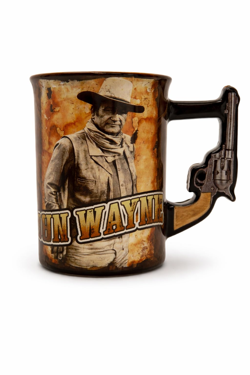 John Wayne Mug With Pistol Handle