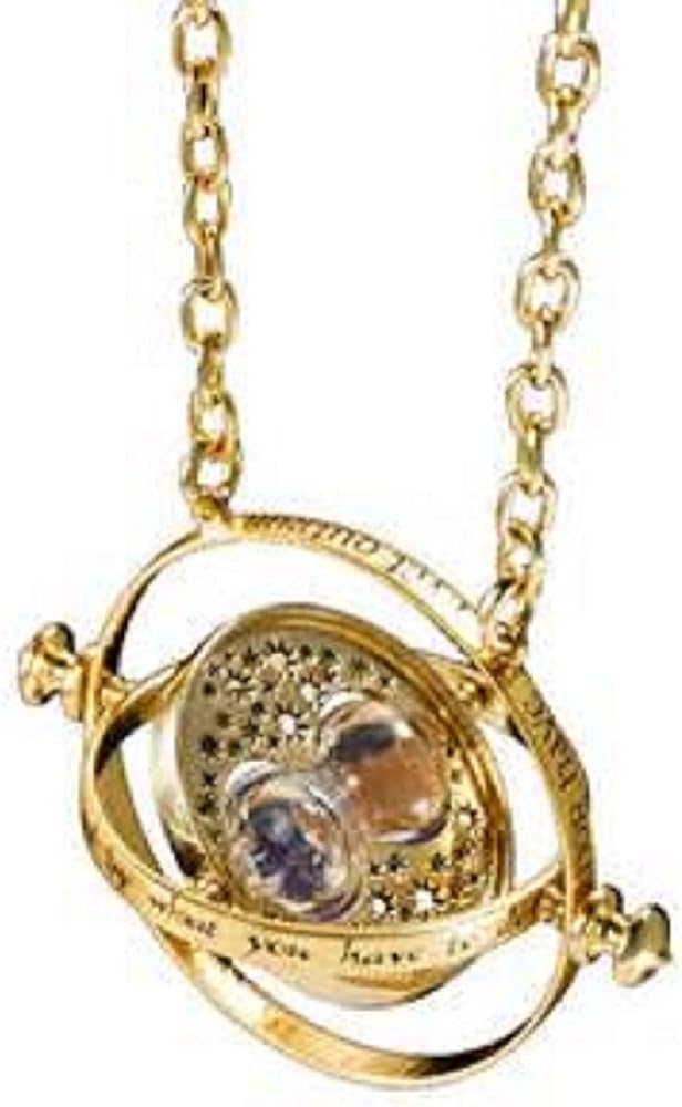 Harry potter Reverse clock TimeTurner Necklace [Cosplay tool