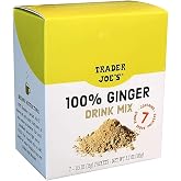 Trader Joe's 100% Natural Ginger Drink Mix 7 - 0.5oz (15g) Packets.