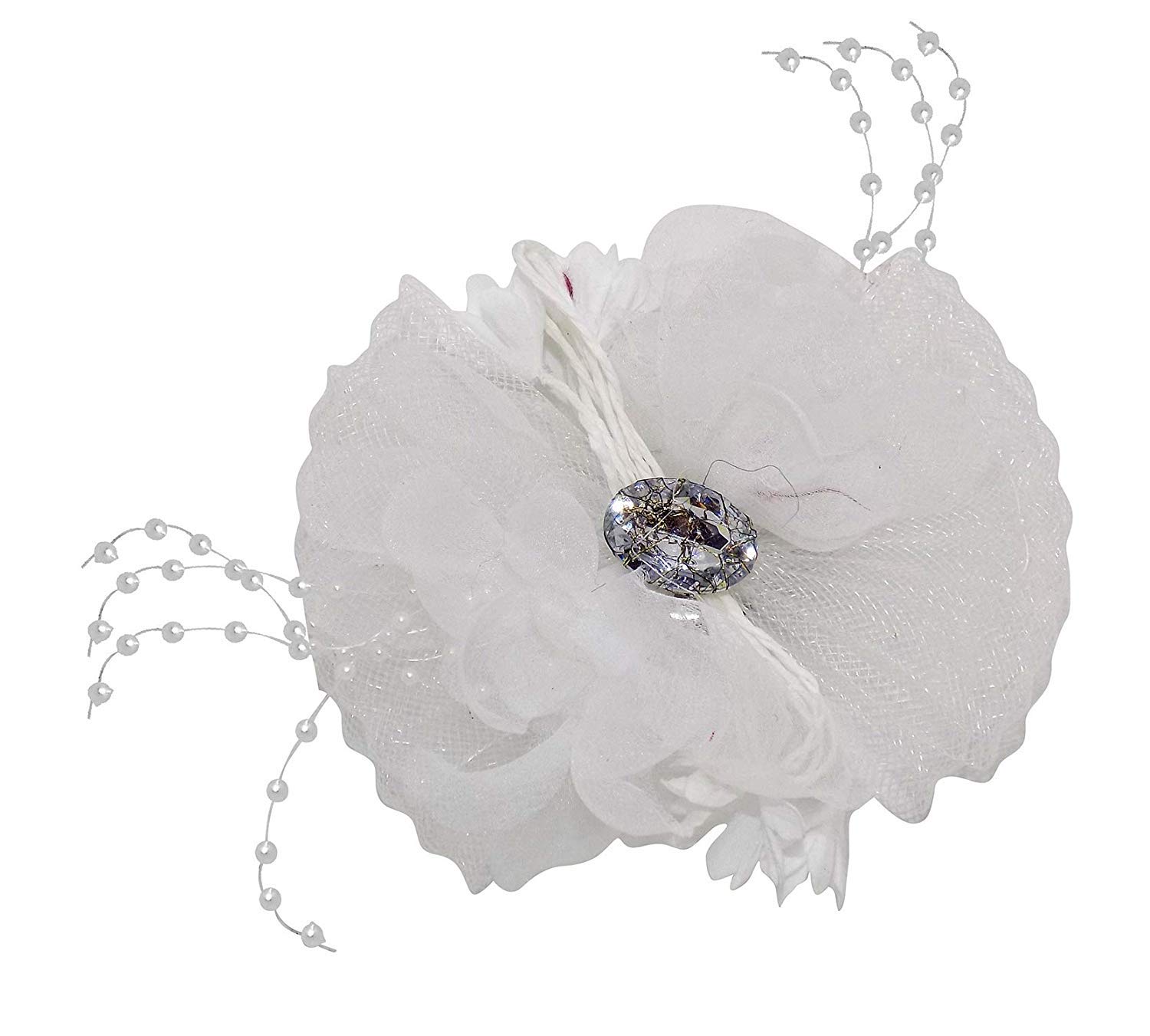 Buy Fully Flower Hair Clips And Saree Brooch For Women Rose Flower