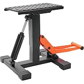 VEVOR Dirt Bike Lift Stand 440 lbs Capacity Motorcycle Jack Lift Stand | For Dirt Pit Bike Repair, Maintenance, Dirt Bike Accessories, Hydraulic Lift Operation, with Height Adjustable Hoist Table