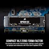 Corsair MP600 GS 2TB PCIe Gen4 x4 NVMe M.2 2280 SSD 4800MB/s Laptop view 5