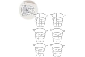 Happy Tree (6 Pack) White Fire Sprinkler Head Guard Cover for Both 1/2" & 3/4" Fire Head for Protecting Flush Mount & Side Wa