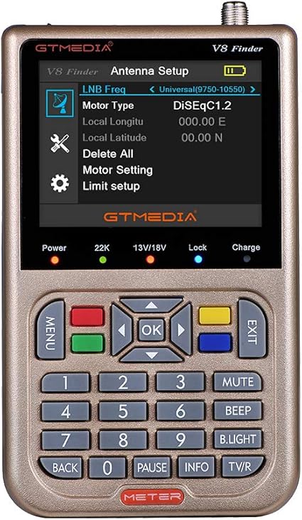 GTMEDIA V8 Finder Meter(V-73HD) DVB-S2 