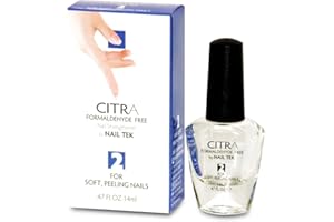 Nail Tek CITRA 2 Nail Strengthener For Soft and Peeling Nails, Conditions, Improves, and Protects Nails, Daily Nail Treatment, 1-Pack