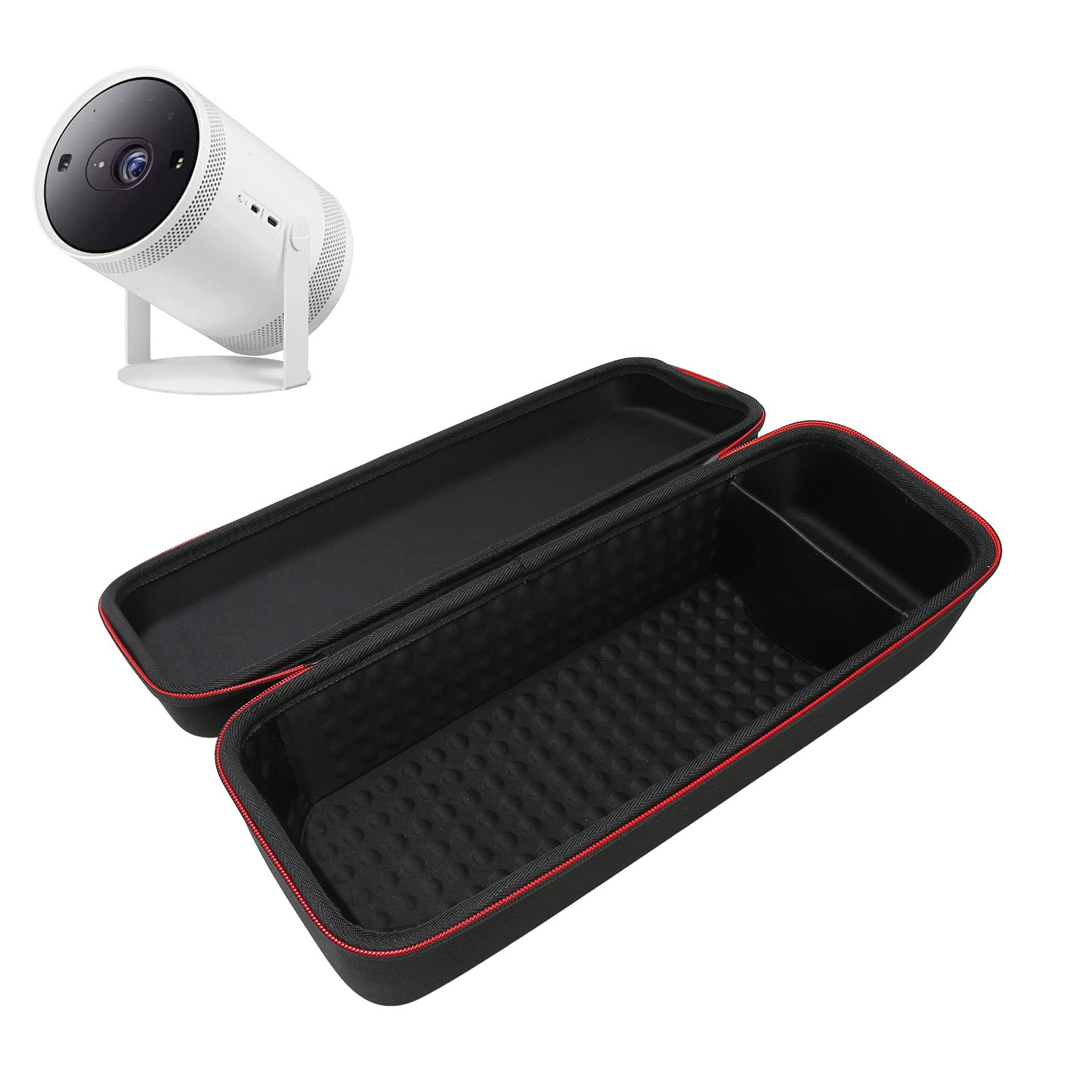 Projector Case, Protective Case for The Freestyle Projector and Accessories, EVA Hard Carrying Case Travel Bag