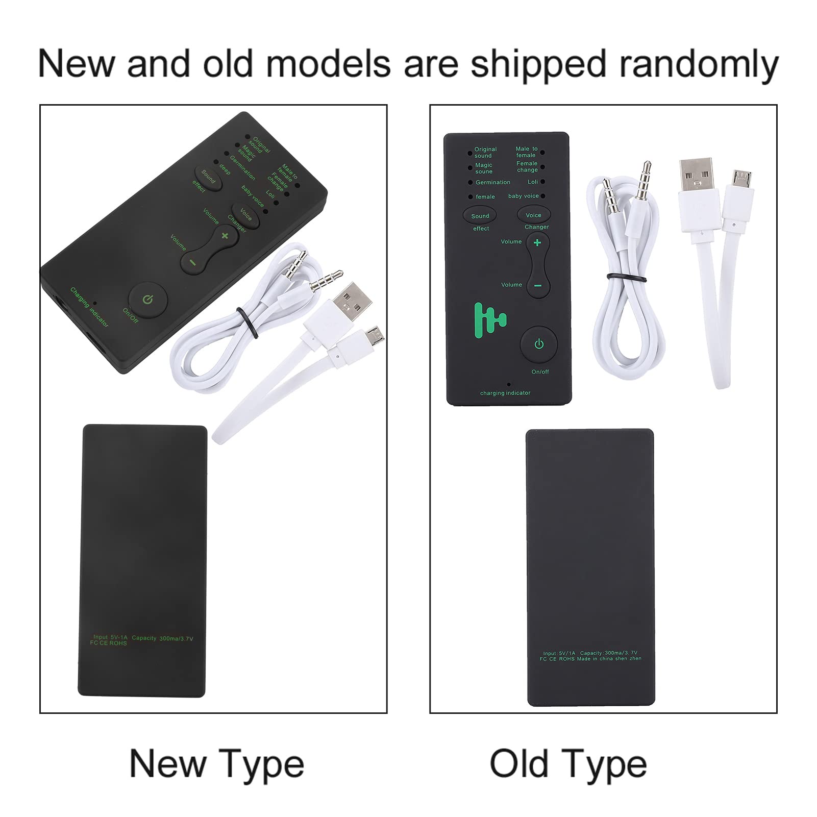 Ghostface Voice Changer, Voice Modulator, Voice Changer for Adults, Portable Mini Voice Changers Live Broadcast Sound Card Scream Voice Changer for Mobile Phone PC, Voice Changer for
