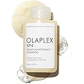 Olaplex No. 4 Bond Maintenance Shampoo, Repairs, Strengthens, & Nourishes All Hair Types, Adds Shine & Leaves Hair Feeling Soft
