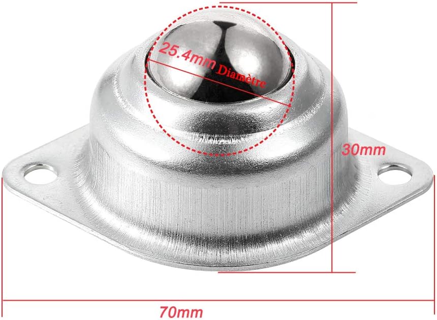 Skelang 6 Pcs 25mm Ball transfer bearing unit, universal transfer bearing castors - Image 4