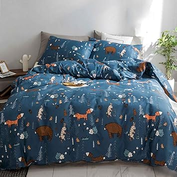 children's brushed cotton duvet set