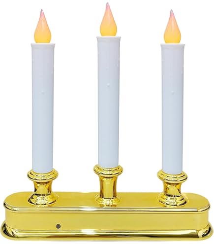 Xodus Innovations FPC1330A Battery Operated 10 Inch Window Candles With