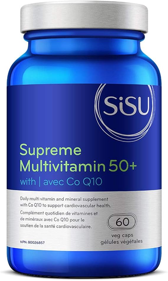 Sisu Supreme Multivitamin 50+ A full complex of vitamins, trace
