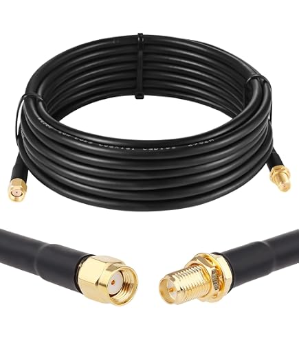 MMCX-L to SMA Female Antenna Extension Adapter Cable 95mm/105mm