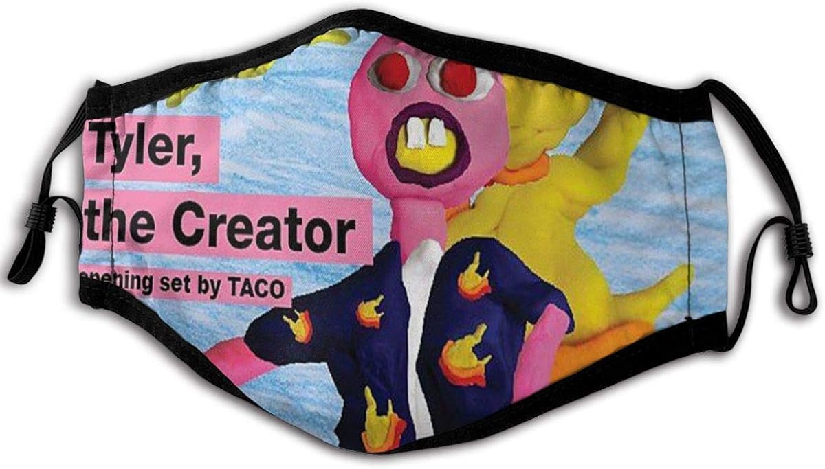 Danio Tyler, The Creator Announces Additional Tour Mask with Filter Face Cover Balaclava Face