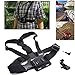 EEEKit Accessories Starter Kit for Activeon CX Action Cam Camera, Head Strap/Floaty Grip Handle Pole/Chest Harness/Car/Selfie Stick Monopod Pole Mount