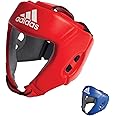 adidas Unisex's USA Boxing Approved Amateur Boxing Head Guard for Boxing and Punching Protection - for Men and Women (Medium, Red)