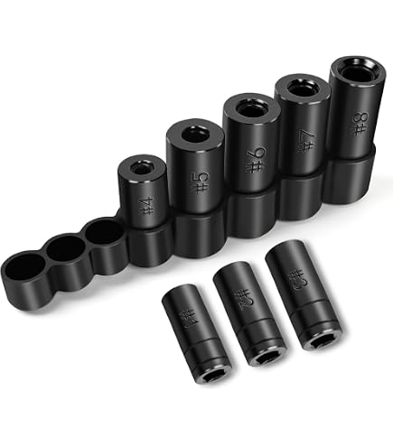 Amazon.com: Lisle 70940 3-Piece Tap Socket Set, 5/8,11/16,3/4