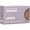 Banyan Botanicals Lavender Soap – Ayurvedic Bar Soap with Rosemary & Lavender Essential Oil – Soothing & Relaxing for a Spa-Like Experience – 4 oz Bar – Free of Sulfates, Phthalates & Parabens