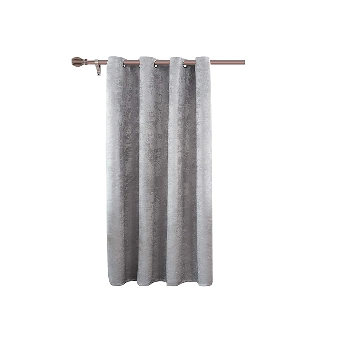 WOLTU VH5885dg, Vorhang Gardinen Blickdicht mit Ösen, 270g/m2 Schwere Verdunkelungsvorhang Thermovorhang Damast Optik für Woh