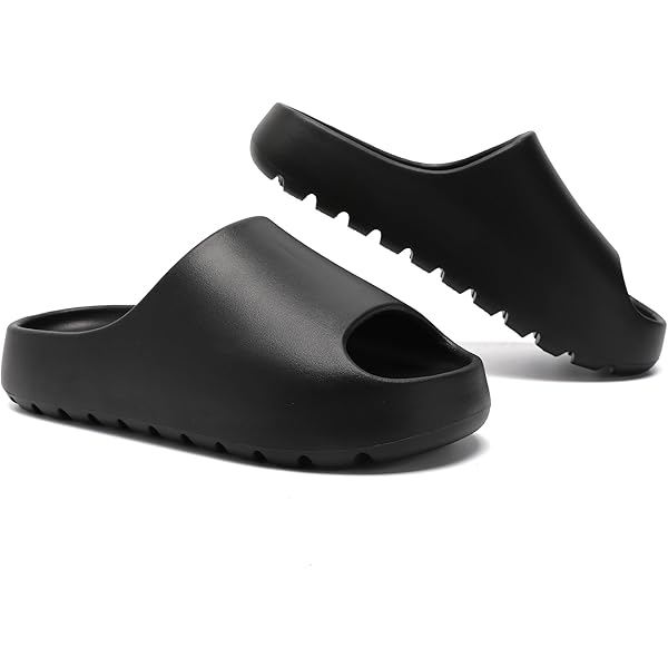 Geerta Cloud Slides For Women - Ultra Comfort Pillow House Slippers With Arch Support
