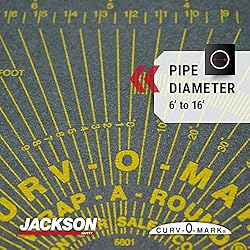Jackson Safety Pipe Measuring Tool - Wrap-A-Round