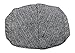 Men's Classic Herringbone Tweed Wool Blend Newsboy Ivy Hat