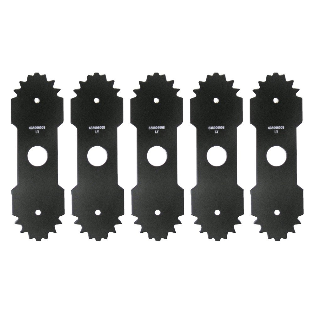 Ryobi 5 Pack of Genuine OEM Replacement Edger Blades 6380060085pk