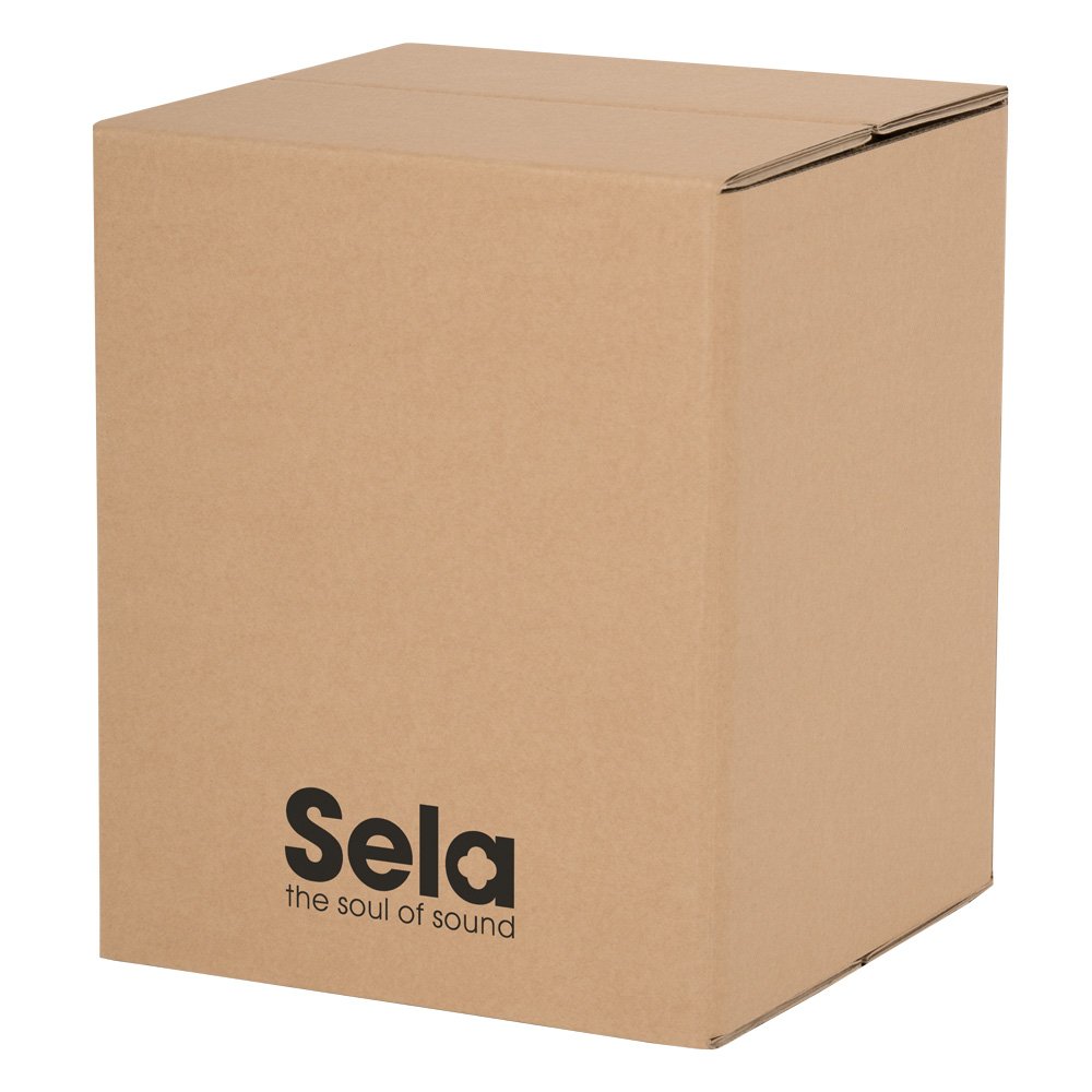 Sela SE 088 Carton Mini-with Snare Sound, Instructions and Cajon Method-Ideal for Groups, Events or 