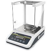 LAB FISH FA2204N Analytical Balance, 220g x 0.1mg Dual Calibration | 220g capacity, 0.1mg accuracy, internal &amp; external calibration, precision lab scale for pharmacy &amp; scientific use