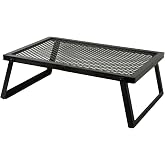 Camp Chef Lumberjack Over-the-Fire Grill, 24x16 in. | Model OFG24, Durable plated steel for years of even cooking, Four folding legs for stability and packability