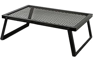 Camp Chef Lumberjack Over Fire Grill - Steel Campfire Grill for Outdoor Cooking Equipment & Camping Gear & Accessories - 16" x 24"