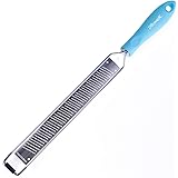 DflowerK Lemon Zester Cheese Grater Longer Razor Sharp Stainless Steel Blade with Protective Cover Great for Lemon Parmesan C