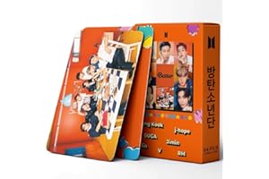 HAIANALLO Photo Cards 54 PCS Album Butter Merch Peach Ver J-HOPE,SUGA,JIMIN,V,RM,JUNG KOOK,JIN Lomo Cards