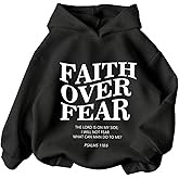 WDIRARA Girl's Letter Graphic Hoodies Long Sleeve Hooded Sweatshirts Pullover Tops