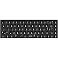 Keychron K6 Pro Wireless Custom Mechanical Keyboard Barebone Version, QMK/Launcher Programmable Macro, Hot-Swappable 65% Layout, RGB Backlit Office Gaming Keyboard for Mac Windows Linux - Black