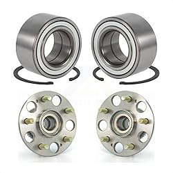 Front Rear Wheel Bearing And Hub Assembly Kit For