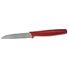 Victorinox Paring, 3.25" Serrated, Sheep's Foot, Small Red Polypropylene Handle