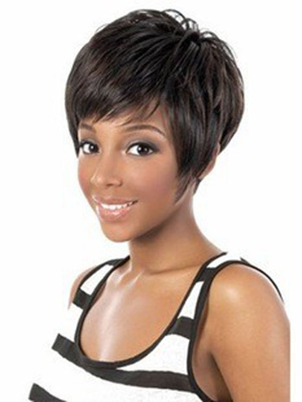 Amazon Com 2015 Cute Chic Pixie Cut Synthetic Wigs Short