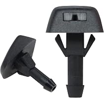 Valves De Lave-glace Pour Volvo C30, S60, XC60, Etc. - 2 Voies & 3 Voies | Numéros 9178897 & 31391513 | En Plastique Noir | Installation Facile