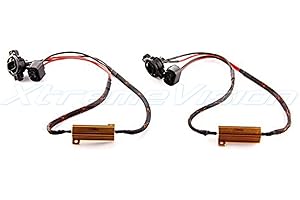 XtremeVision® HID Anti Flicker Resistor Decoder Plug and Play Error Free (1 Pair) - 5202