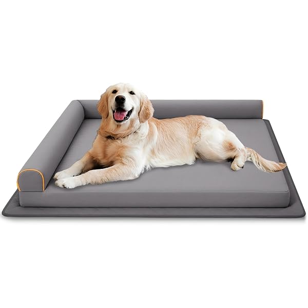 CHEW-PROOF DOG BED MEDIUM SIZE DOG ORTHOPEDIC WATERPROOF...