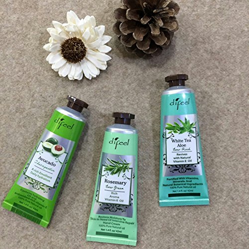 Difeel Organic Intensive Hand Moisturizing Cream 1.4oz / 42mL (Egyptian Musk)