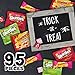 SKITTLES & STARBURST Halloween Candy Fun Size Variety Mix 46.2 Ounce Bag 95 Count