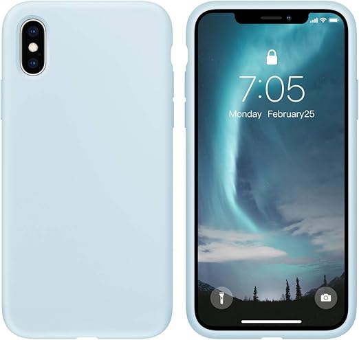 Amazon Com Ouxul Case For Iphone X Iphone Xs 5 8 Inch Liquid Silicone Gel Rubber Phone Case Full Body Slim Soft Microfiber Lining Cushion Shockproof Protective Case Compatible With Iphone X Iphone Xs Blue Grey Amazon Com Ouxul Case For Iphone X Iphone Xs 5 8 Inch Liquid Silicone Gel Rubber Phone Case Full Body Slim Soft Microfiber Lining Cushion Shockproof Protective Case Compatible With Iphone X Iphone Xs Blue Grey