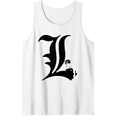 Death Note L Symbol Anime Tank Top