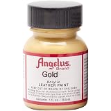 Angelus Colorante acrilico per pelle, 118 ml nero nero Angelus Colorante acrilico per pelle, 118 ml nero nero