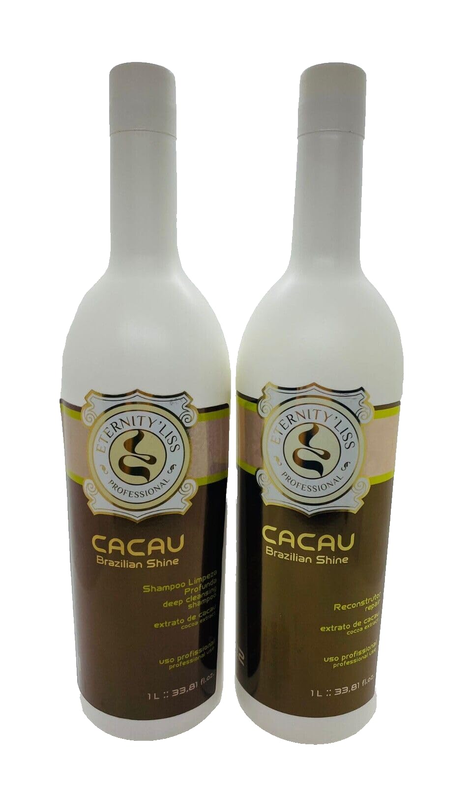 Brazilian Cacau Keratin Blow Dry Treatment Eternity'Liss (Shampoo and Keratin)