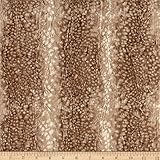 Minky Ocelot Snuggle Fawn Fabric By The Yard