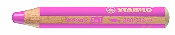 STABILO woody 3 in 1 Einzelstift pink - Multitalent-Stift
