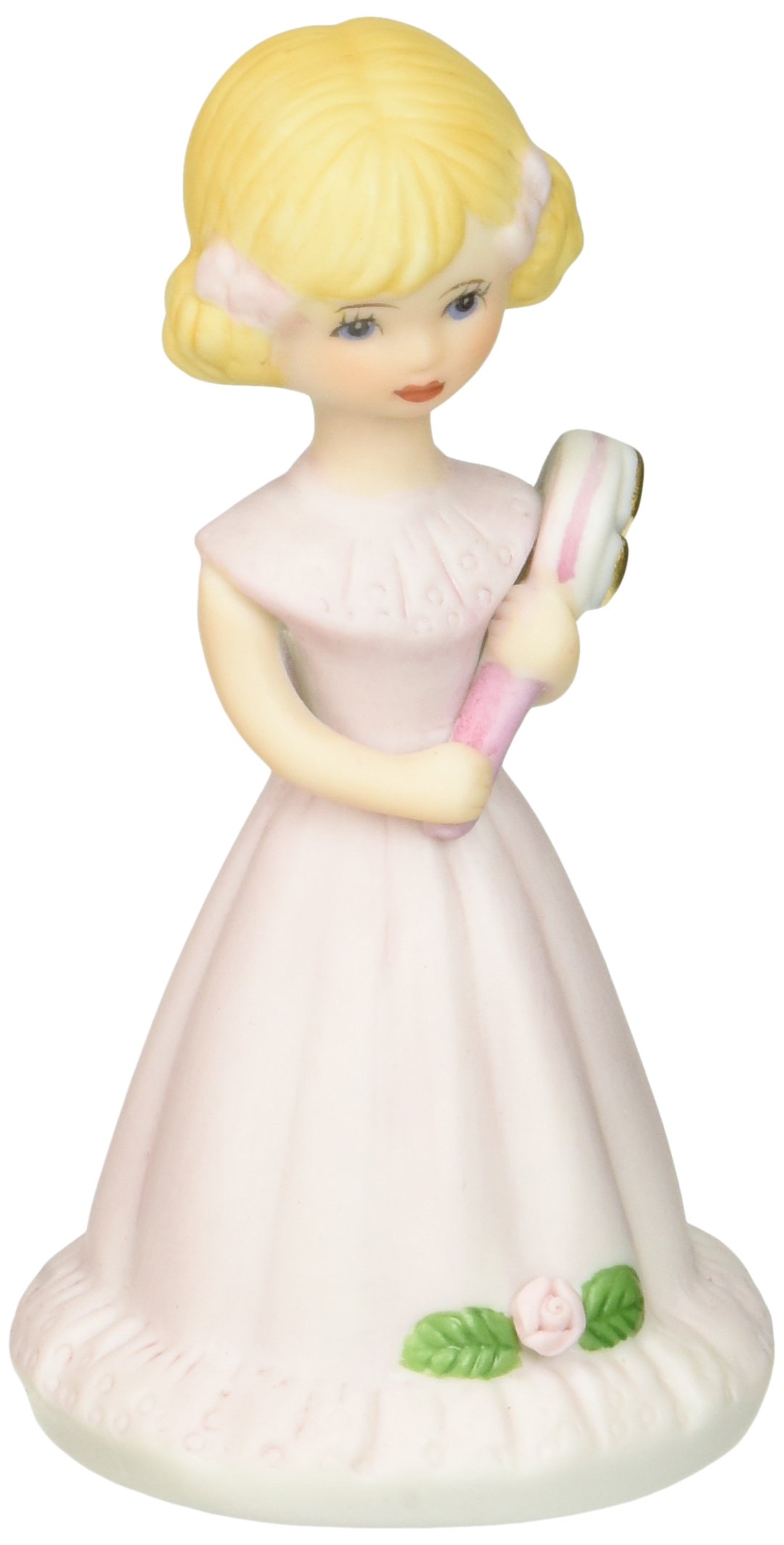 ENESCO Growing Up Girls “Blonde Age 5” Porcelain Figurine, 4”